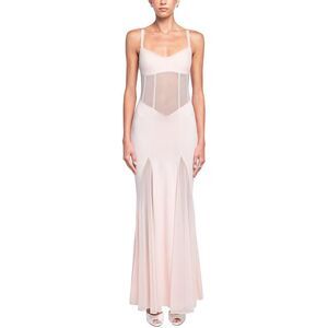 Ow Womens  Serenity Maxi Dress, Pink